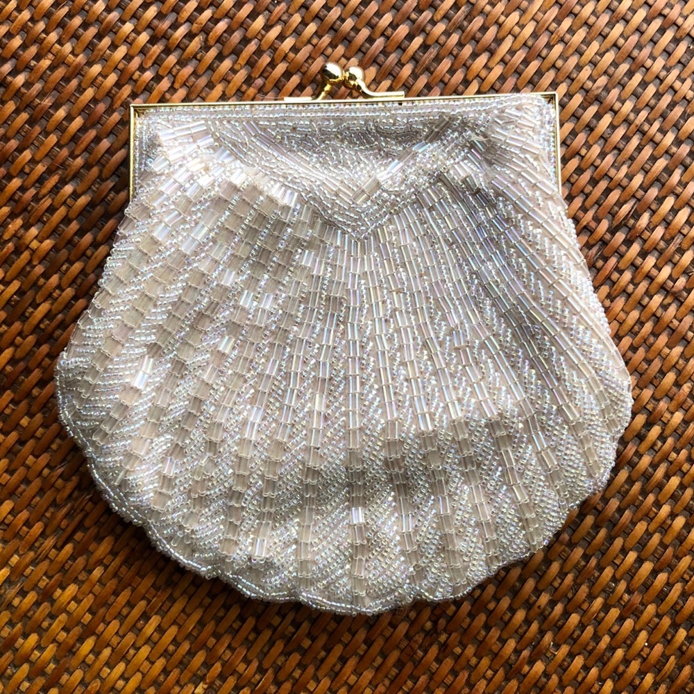 Vintage Carla Marchi Seashell Handbag / Clutch